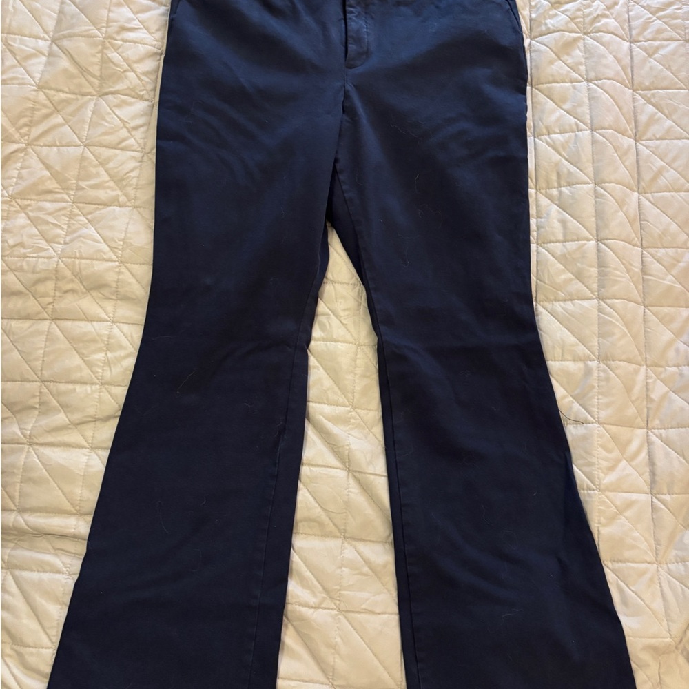 Old Navy Dark Blue Pixie Flare Pants